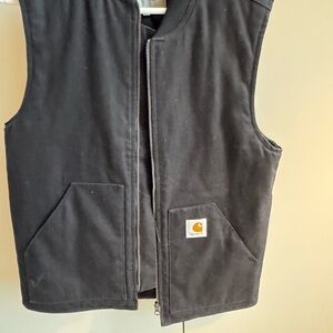 Carhartt Quilted Black Vest